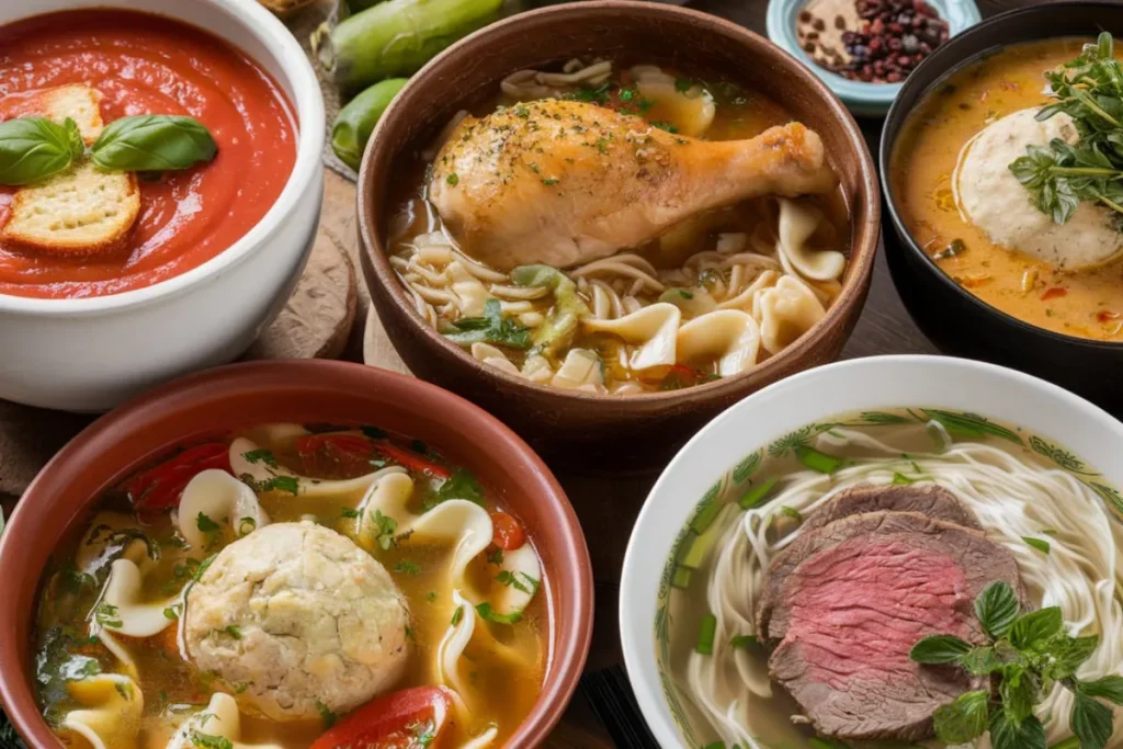 What are the 10 most popular soups in the world?