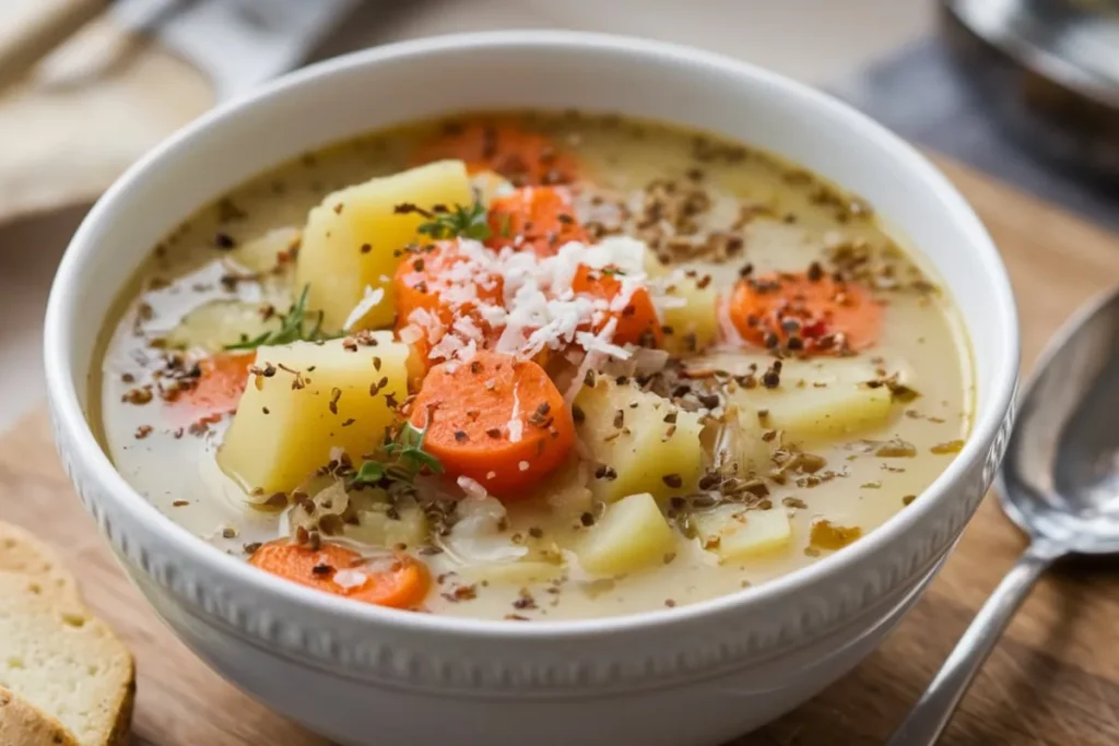 Does potato soup contain gluten?