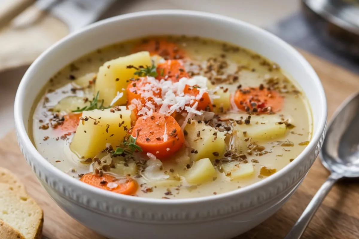 Does potato soup contain gluten?