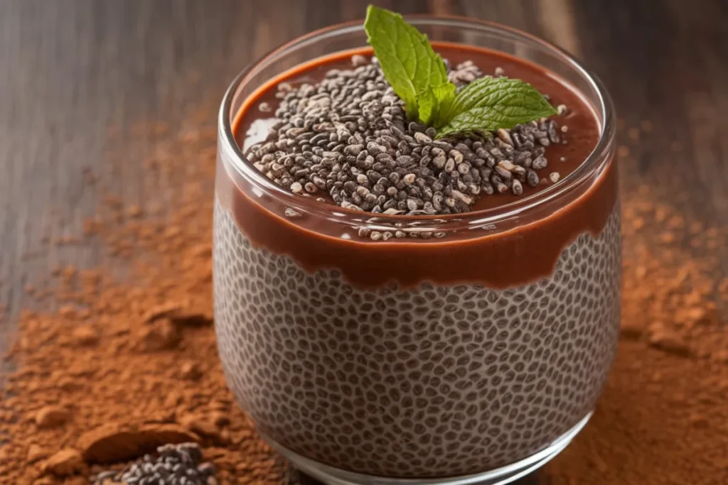 Chocolate Pudding Chia: