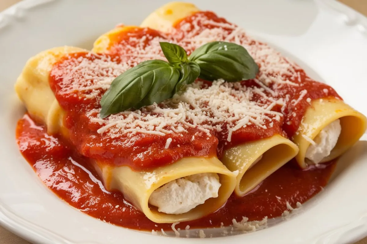 What is the Difference Between Manicotti and Cannelloni?