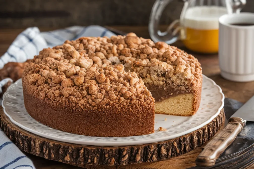 What's the Difference Between a Coffee Cake and a Crumb Cake?