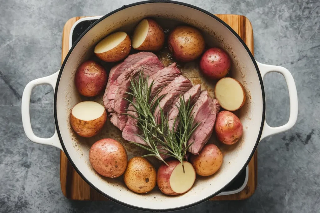 Can You Cook Meat and Potatoes Together?