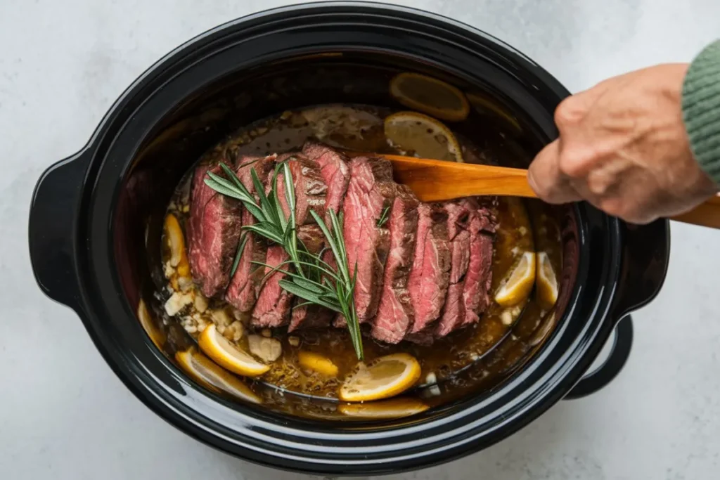 Do You Brown Steak Before Putting in Crockpot?