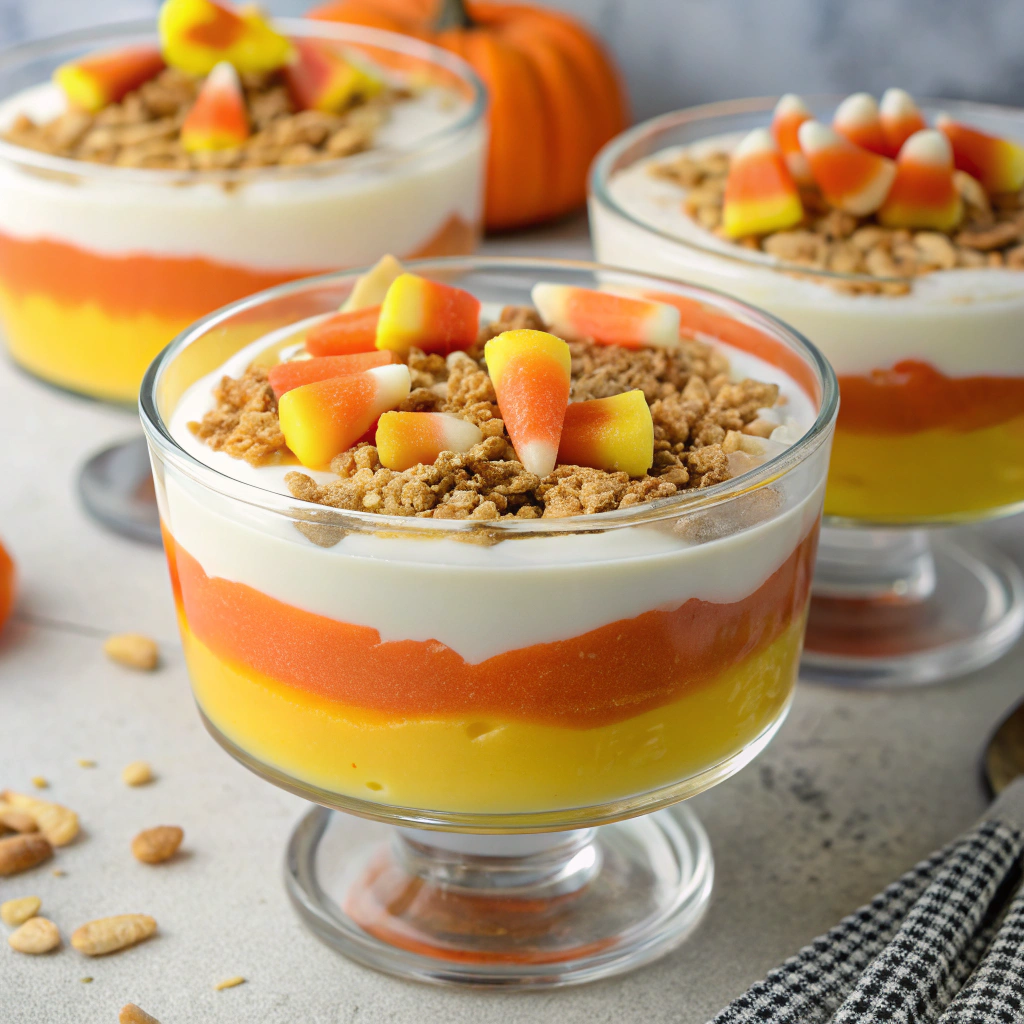 candy-corn-yogurt-parfaits-layered-orange--yellow-