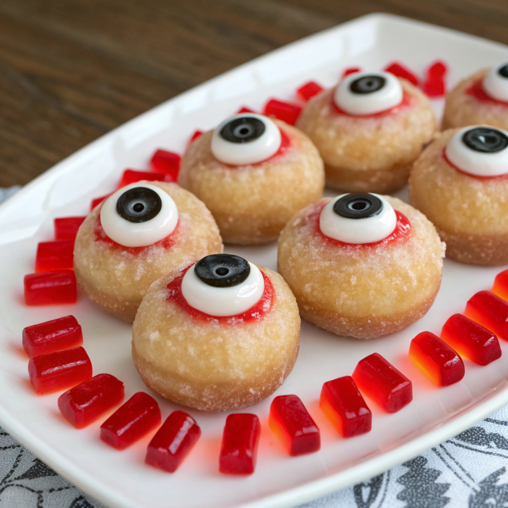 -eyeball-donut-holes-with-gummy-decorations--