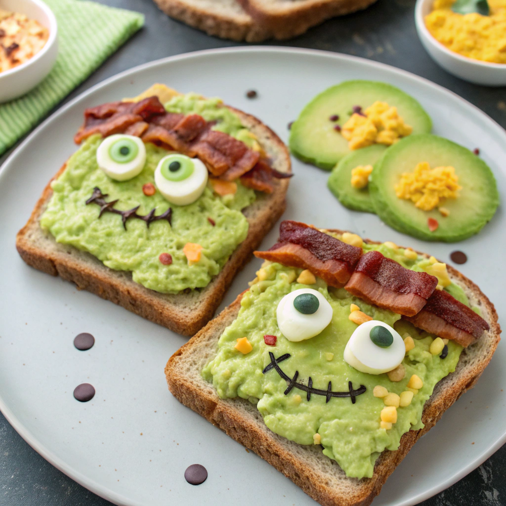 frankenstein-breakfast-sandwiches-with-avocado-spr