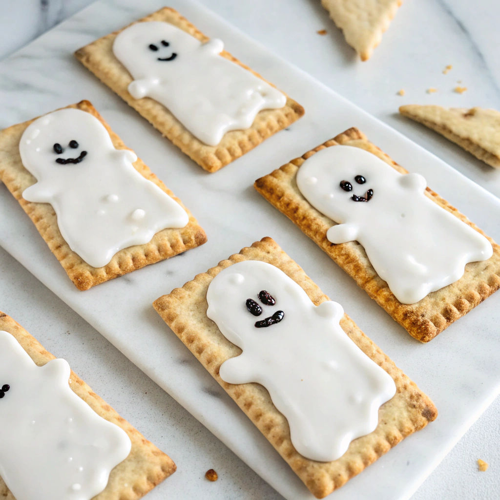 ghost-pop-tarts-decorated-with-white-icing--