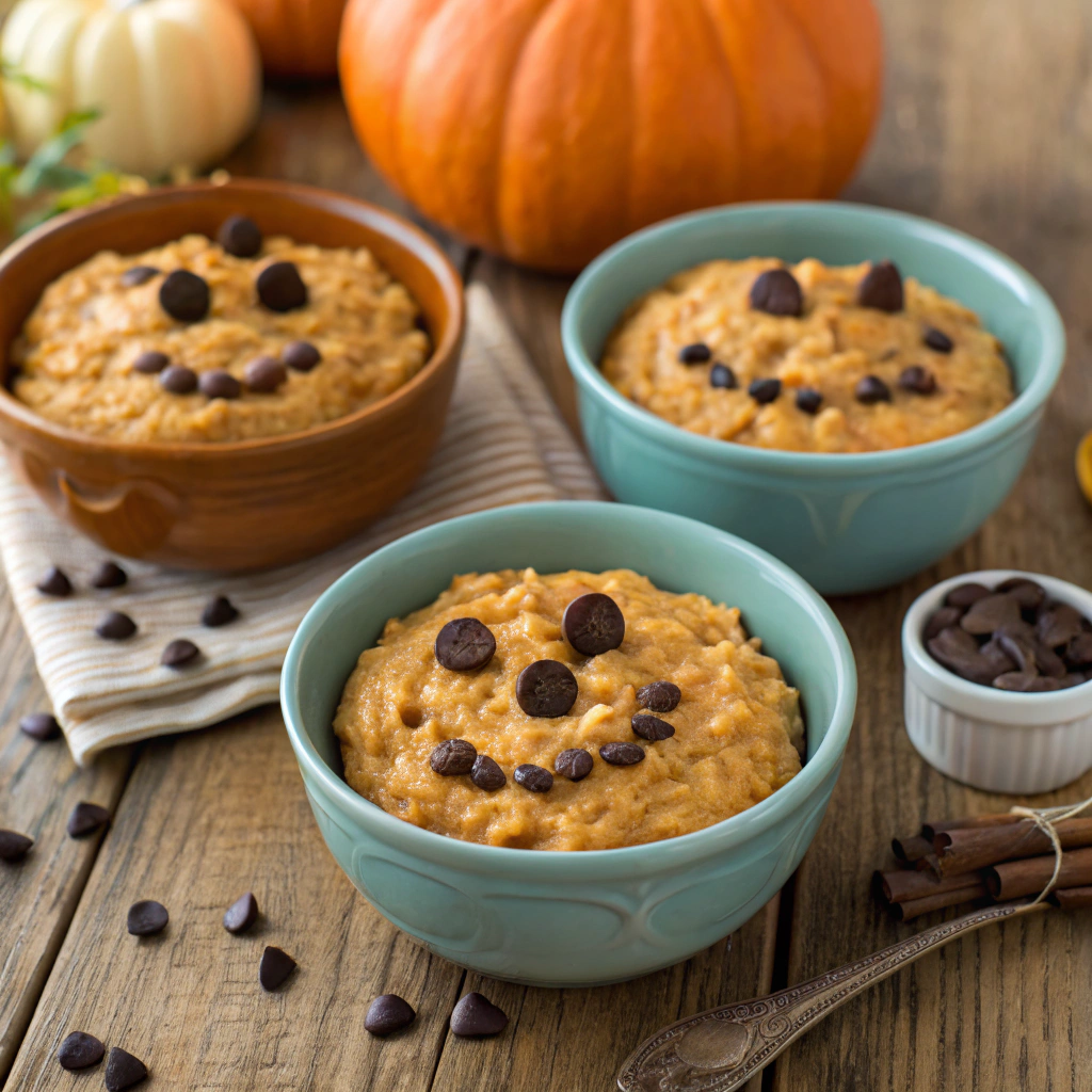 -pumpkin-oatmeal-bowls-with-chocolate-chip-faces-