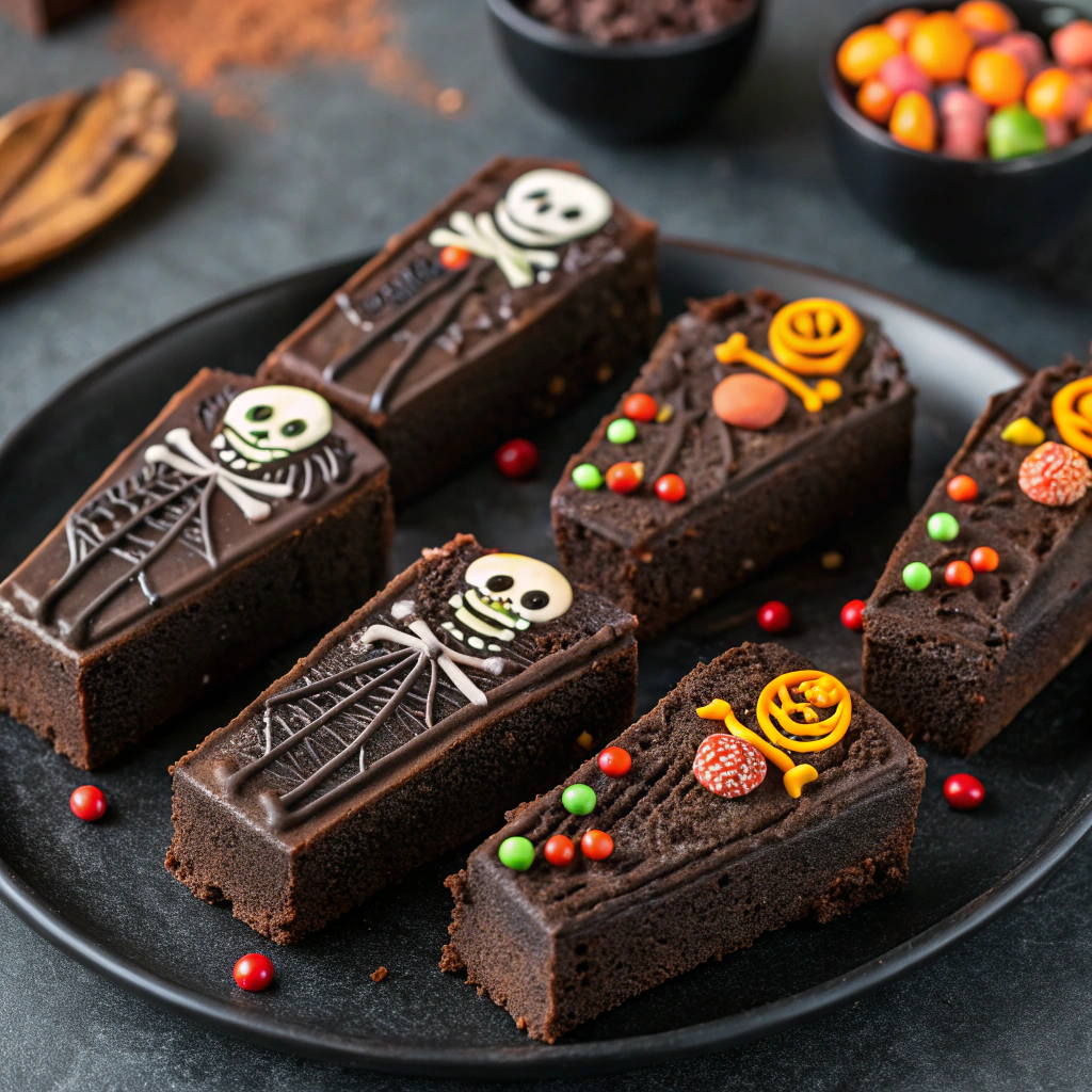 -chocolate-coffin-brownies-with-candy-skeletons-