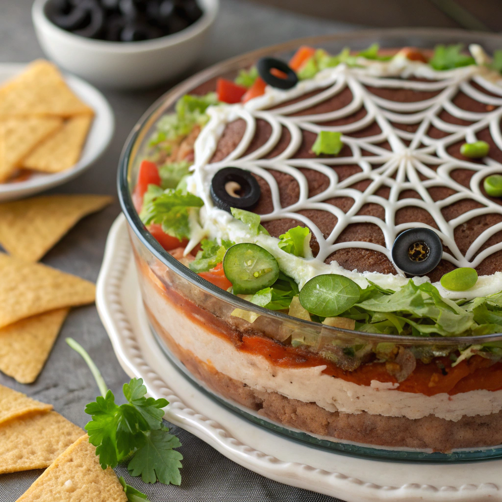 spiderweb-seven-layer-dip---classic-tex-mex-layers