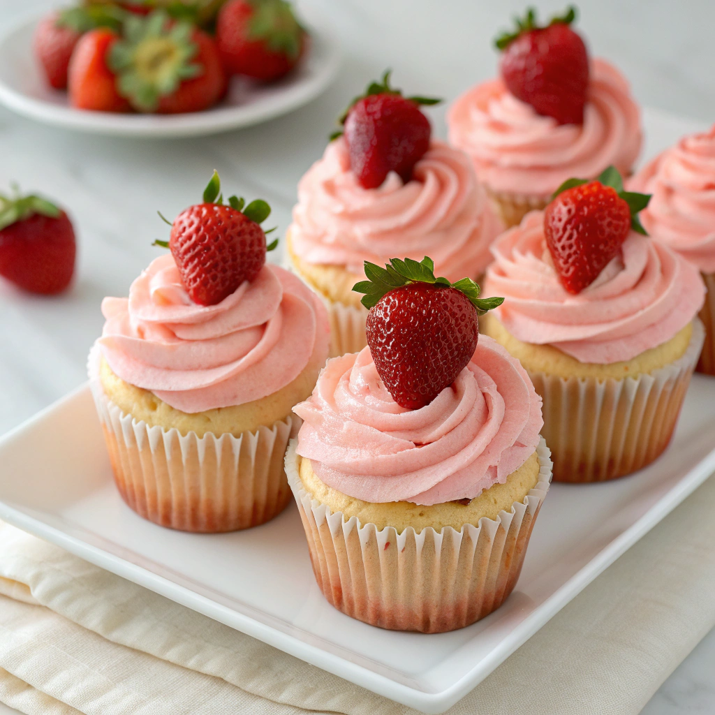 strawberry-shortcake-cupcakes-with-buttercream--sw