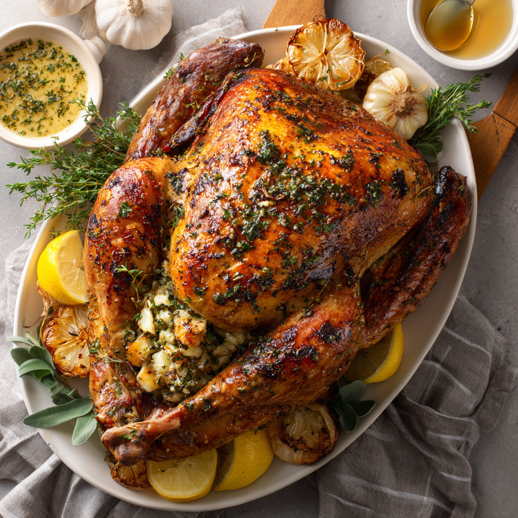 Herb_Butter_Roasted_Turkey_with_Garlic_and_Lemon