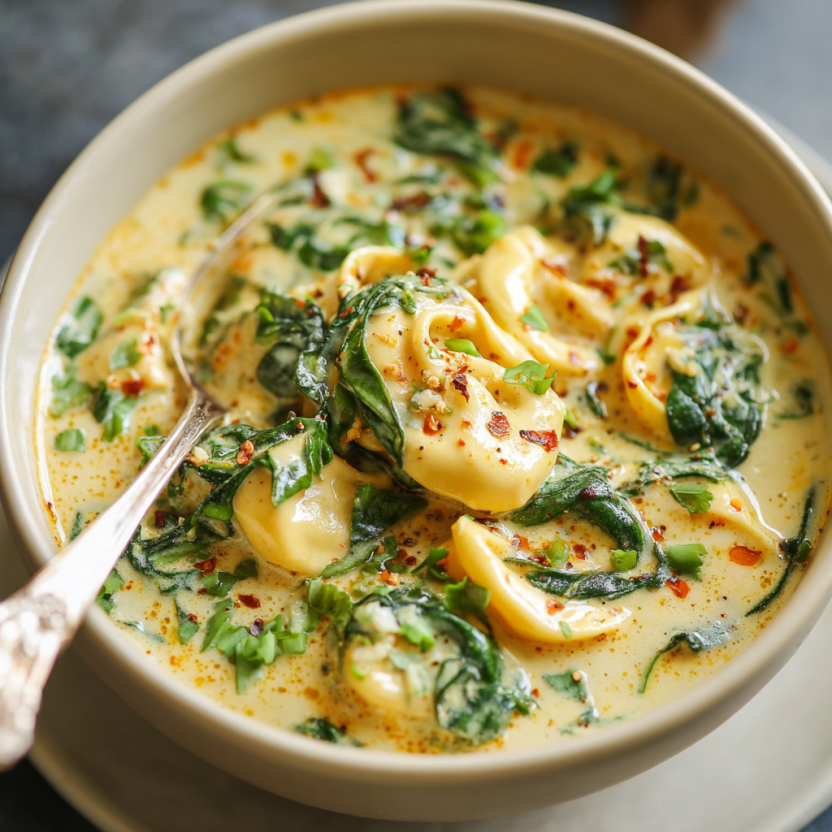 _Creamy_Spinach_Tortellini_Soup_