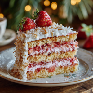 Strawberry_Coconut_Christmas_Cake_