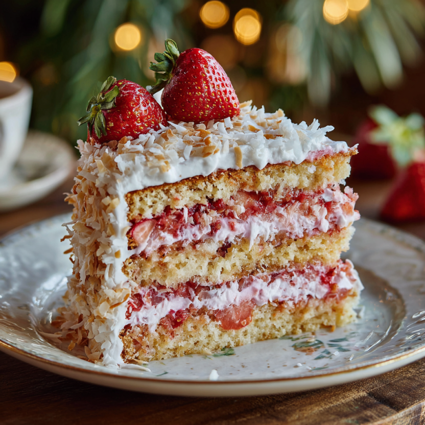 Strawberry_Coconut_Christmas_Cake_