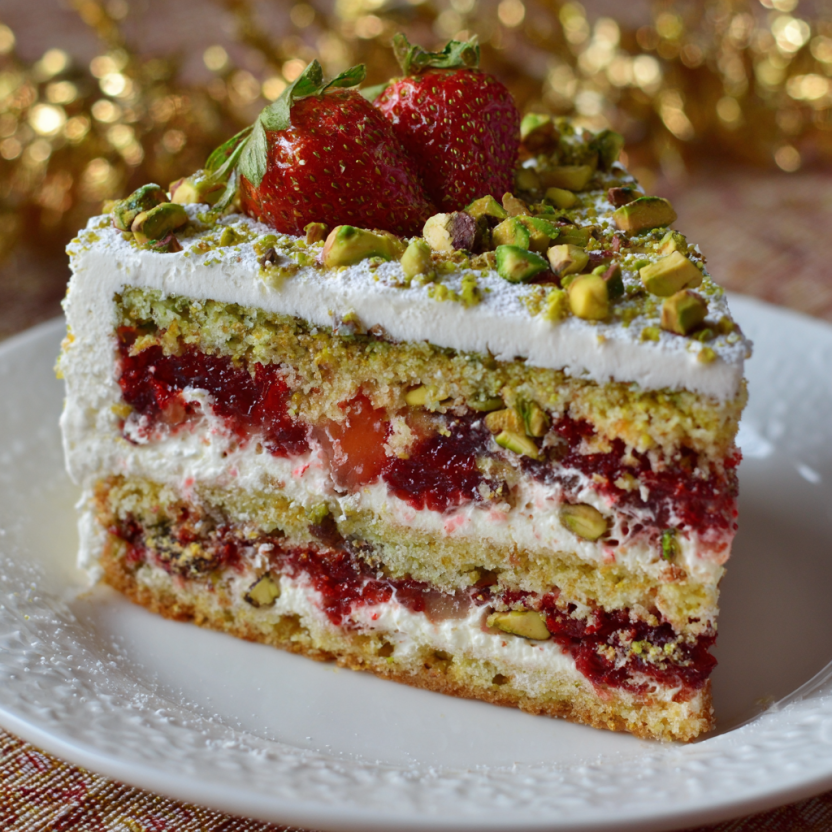 Strawberry_Pistachio_Christmas_Cake