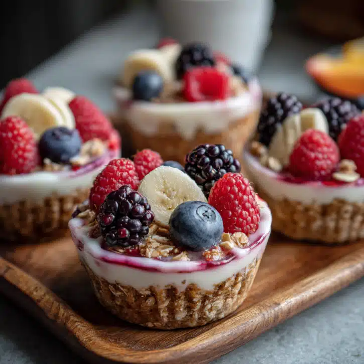 Berry Yogurt Breakfast Cups