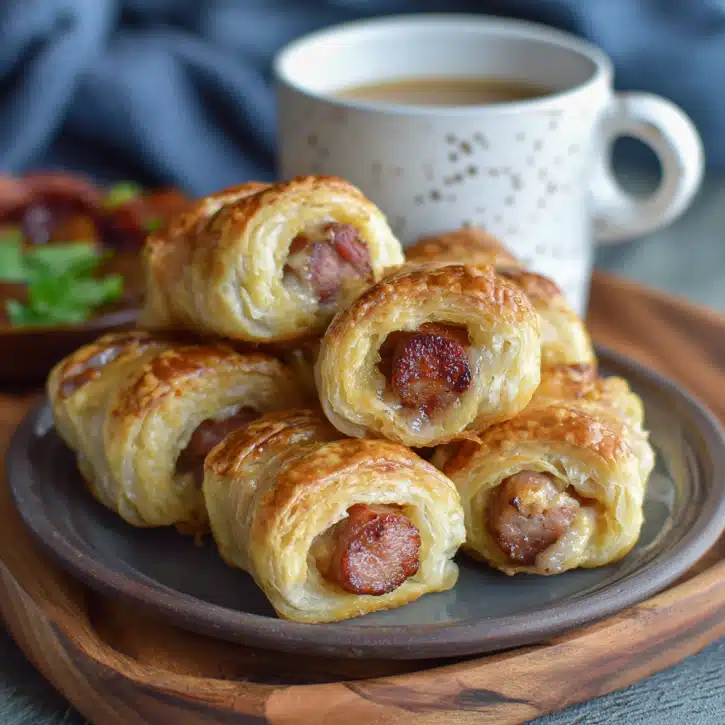 Breakfast Puff Pastry Pigs