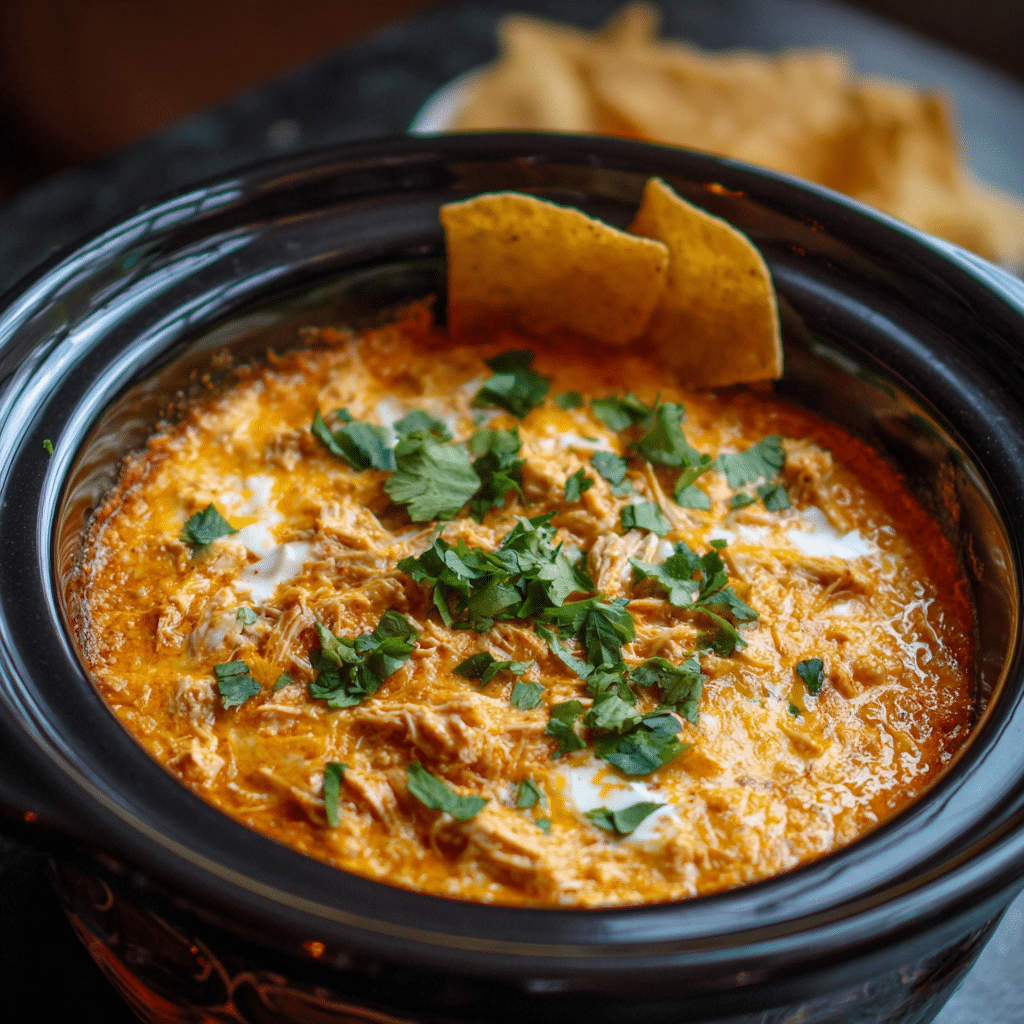 Buffalo Chicken Dip Made in the Slow Cooker: Cozy, Spicy, and Full of Love