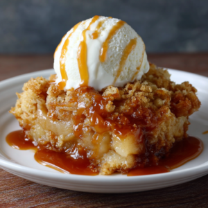 _Caramel_Apple_Dump_Cake_Easy_Sweet_