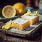Classic Lemon Bars with Smooth Custard Layer