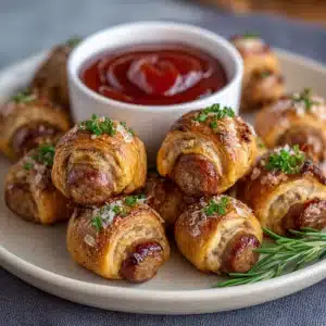 Cocktail Sausage Pigs in a Blanket