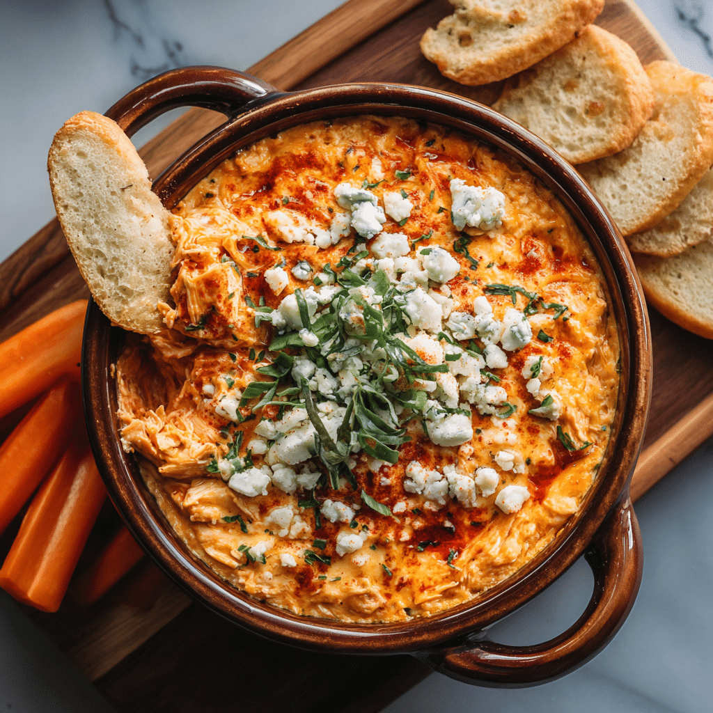 Crockpot Buffalo Chicken Dip with Cream Cheese: Cozy, Crowd-Pleasing Comfort Food