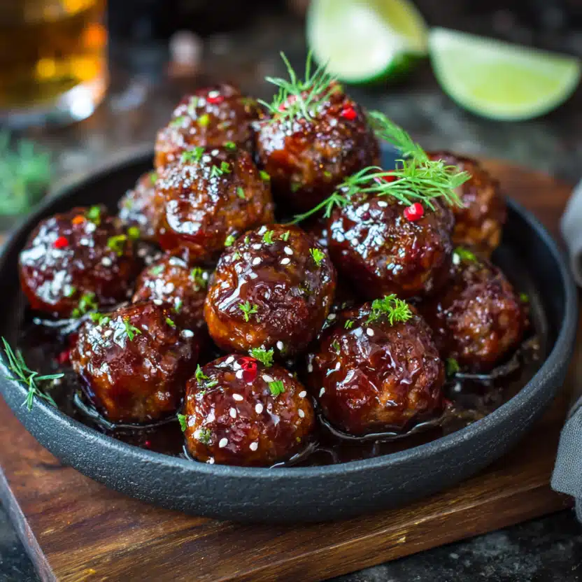 Hawaiian_BBQ_Meatballs_Sweet_Smoky