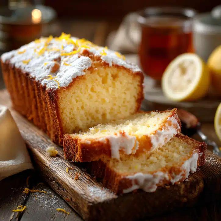 Lemon Cream Cheese Pound Cake