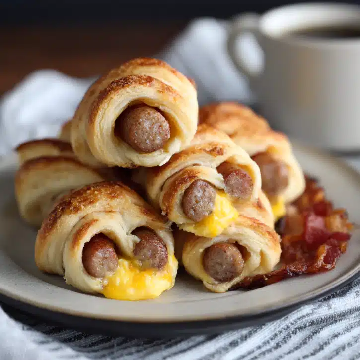 Breakfast Puff Pastry Pigs