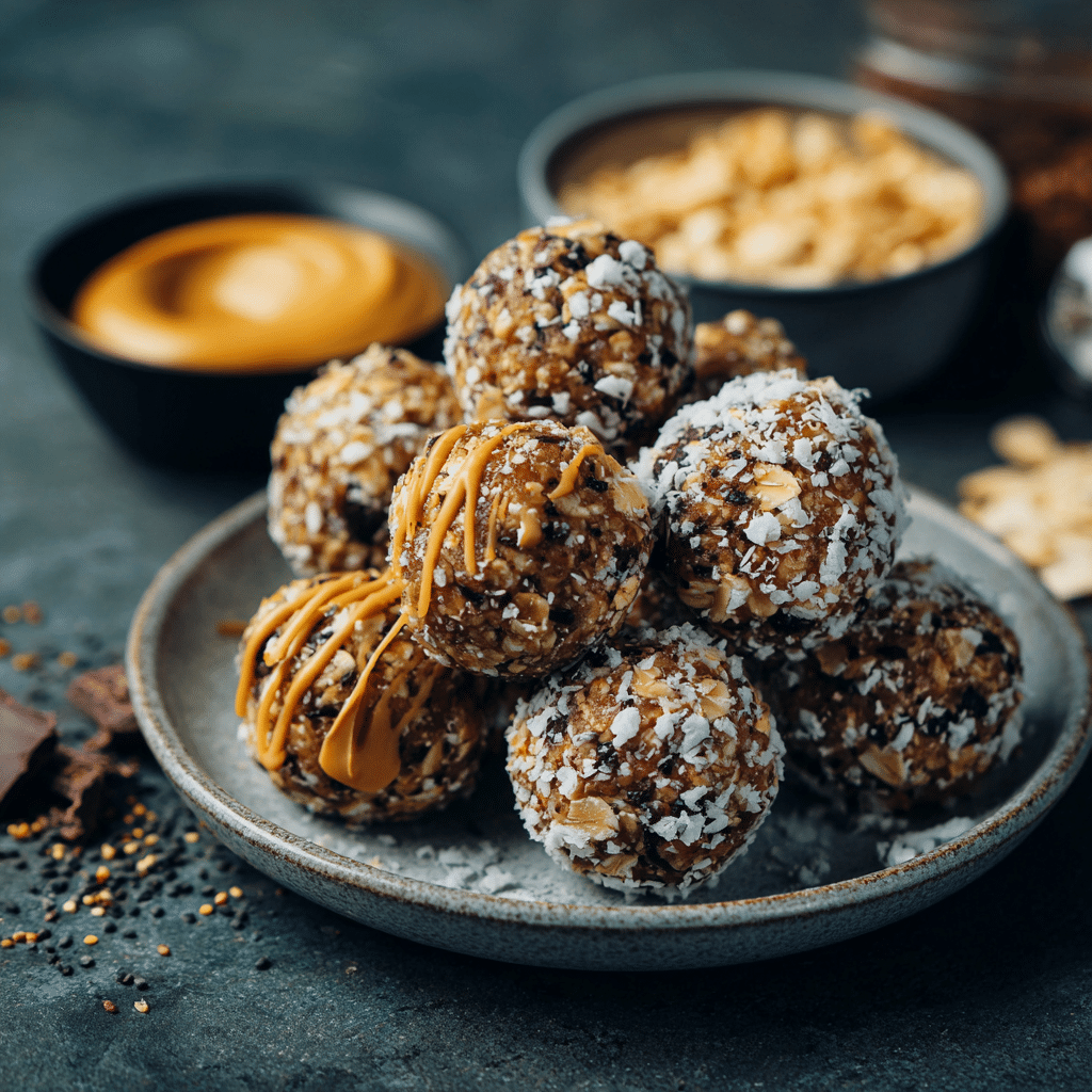 ptptein balls with Simple Ingredients