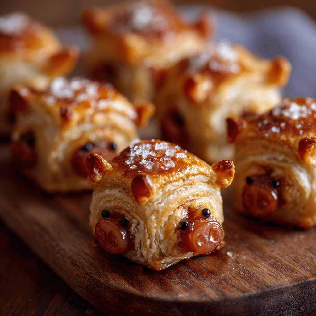 Puff Pastry Mini Pigs in a Blanket