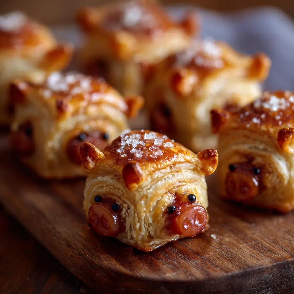 Puff Pastry Mini Pigs in a Blanket