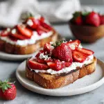 Strawberry Ricotta Toast
