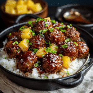 Teriyaki_Hawaiian_Meatballs_with_Pineapple