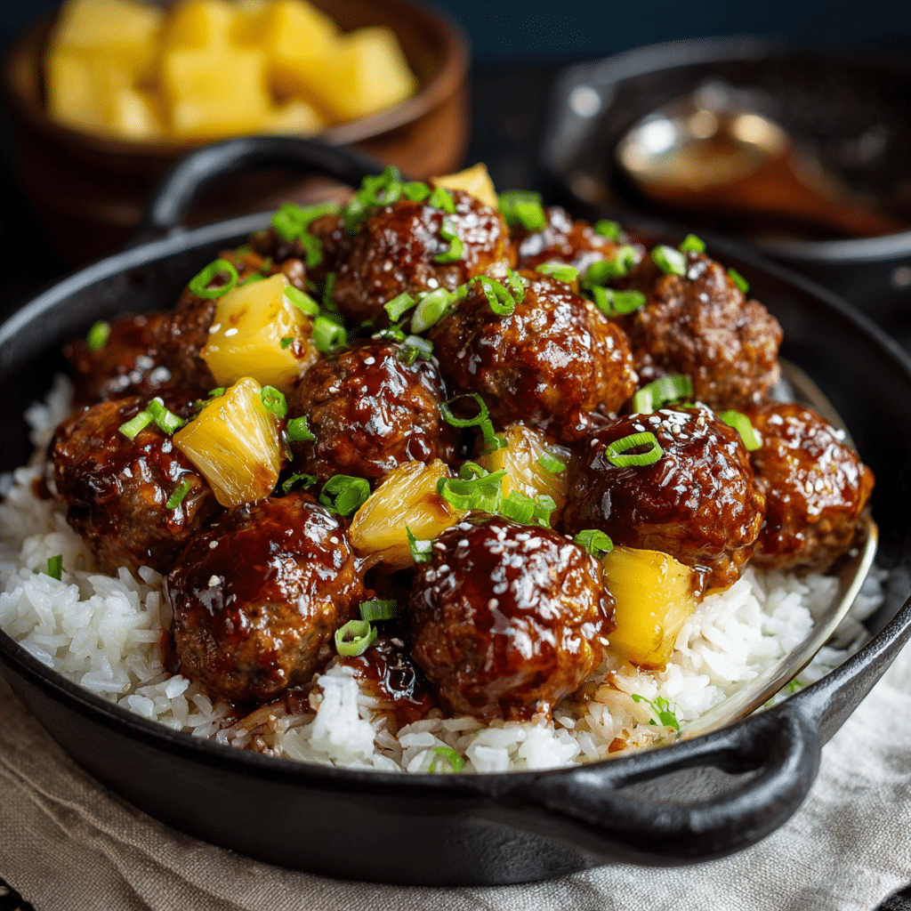 Teriyaki_Hawaiian_Meatballs_with_Pineapple