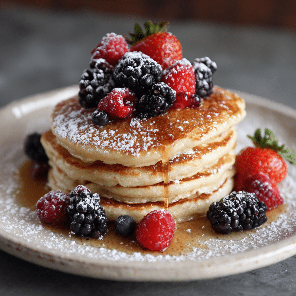 Vanilla Bean Pancakes