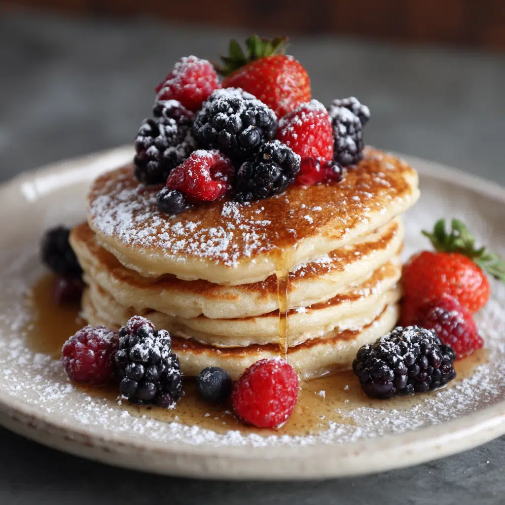 Vanilla Bean Pancakes