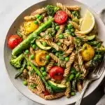 Whole Wheat Pasta Primavera for Healthy Spring Dinners
