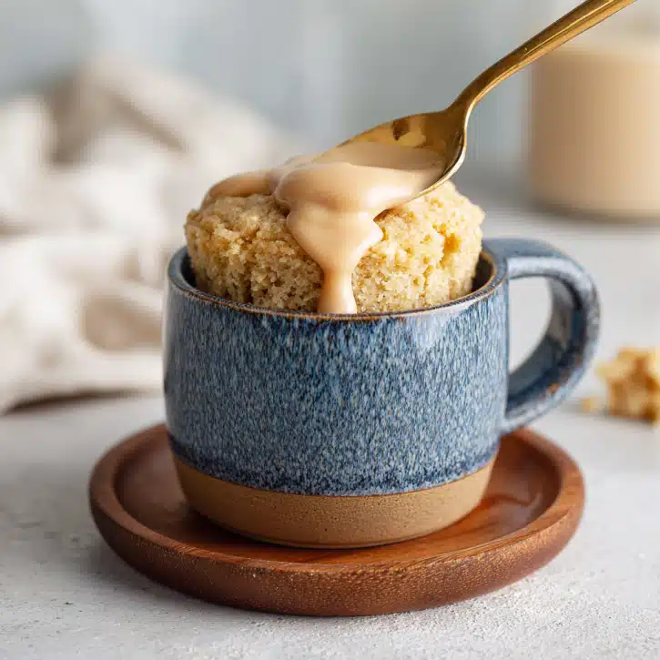 Dairy-Free Vanilla Mug Cake – Quick, Cozy, and Irresistible Treats in Minutes