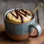 Clean Eating Vanilla Mug Cake in a Mug Cozy, Guilt-Free Treat in Minutes