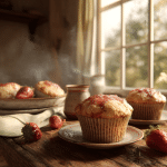 Strawberry Purée Muffins