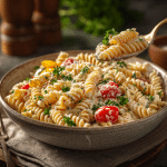 Creamy Garlic Parmesan Pasta Salad