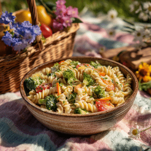 Creamy Pasta Salad for Spring Picnics: A Heartwarming Recipe Full of Love