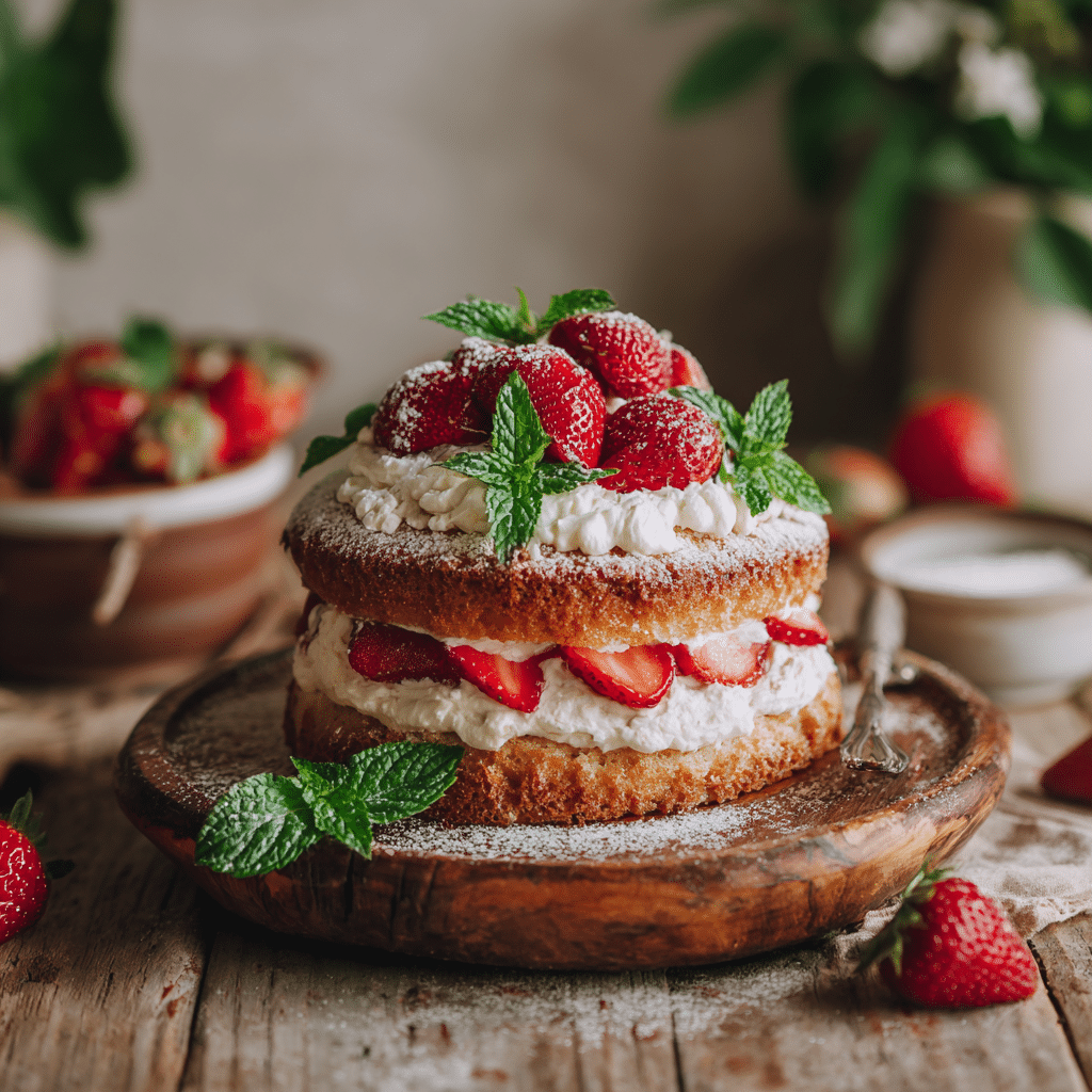 Gluten Free Strawberry Shortcake