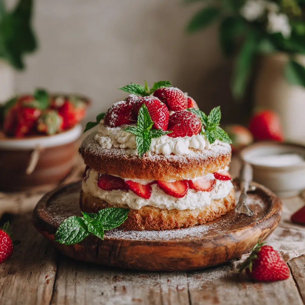 Gluten Free Strawberry Shortcake