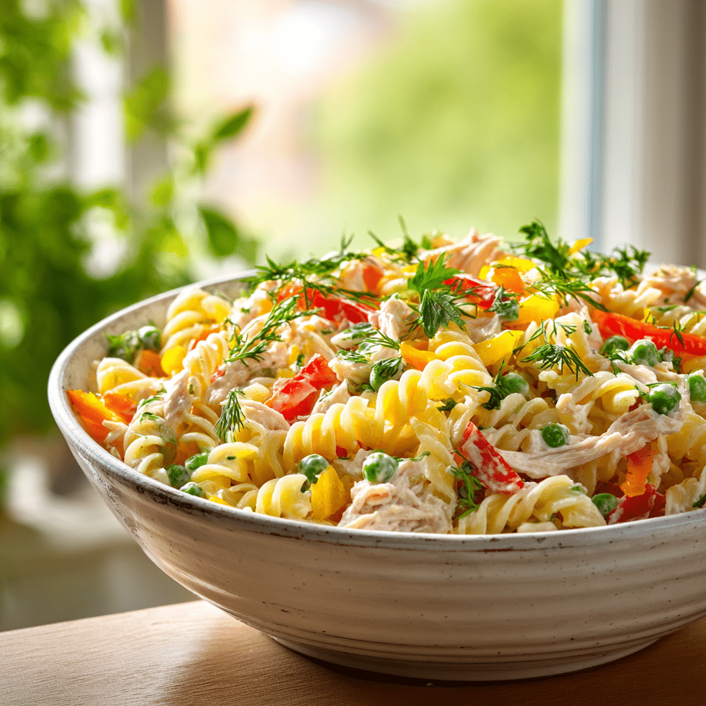 Creamy Chicken Pasta Salad