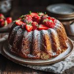 Strawberry Bundt Pound Cake