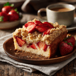 Strawberry Lemon Coffee Cake